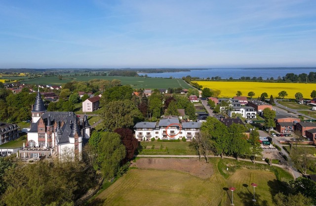Apartment Direkt am See mit Balkon und Kamin Wiesengeflüster