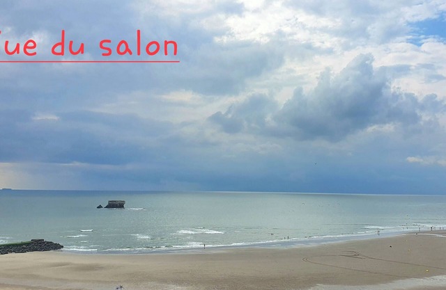 Apartment facing the sea, breathtaking view, welcome to l'echo des vagues