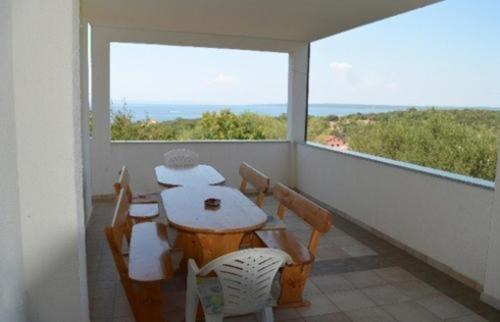 Apartment in Lun with sea view, terrace, air conditioning, Wi-Fi (4829-1)