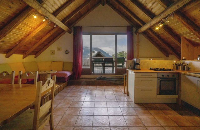 Apartment 'Les Combles' with Mountain View, Private Terrace and Wi-Fi