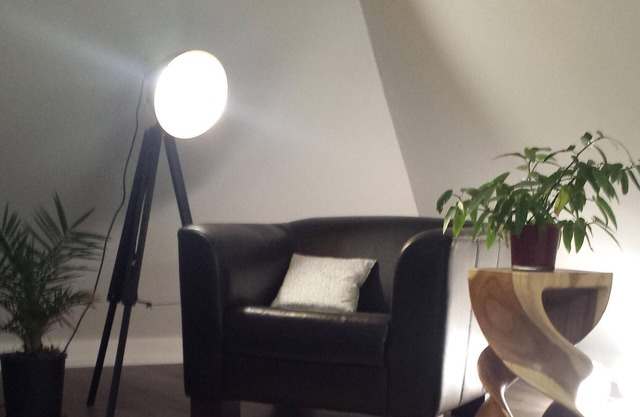 Apartment under the hipped roof