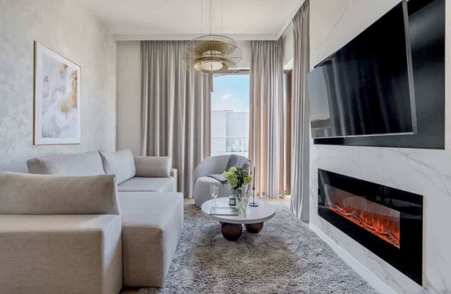 Apartment with a Terrace and River View