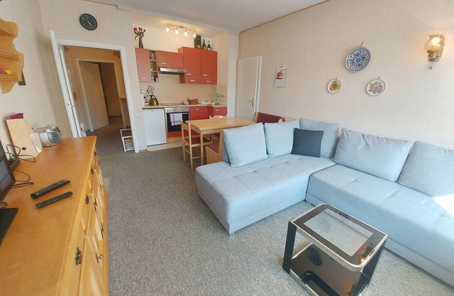 Apartment with exceptional mountain views, balcony and modern amenities