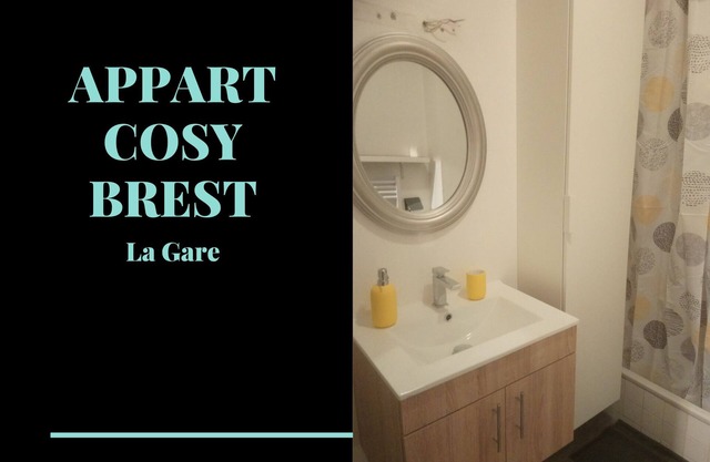 Appart Cosy Brest 5 la gare vue mer