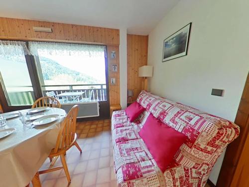 Appartement cosy 5 couchages avec balcon, navette au pied, garage et ménage inclus - Le Grand-Bornand - FR-1-241-198