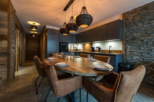 Appartement neuf traversant avec une grande terrasse au cœur du village - 6 personnes