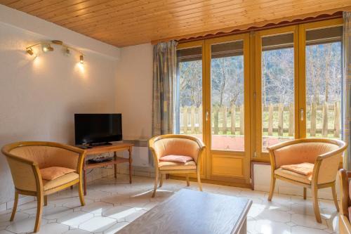 Appt 6 pers - rez de jardin