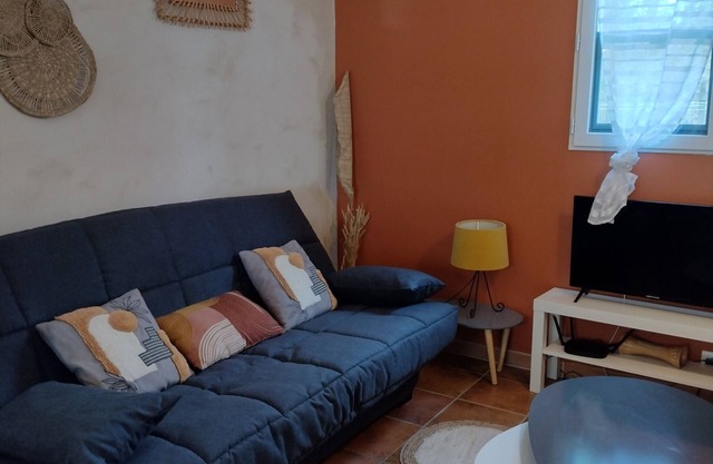 Apt near Aigues-Mortes air-conditioned and sea with pool