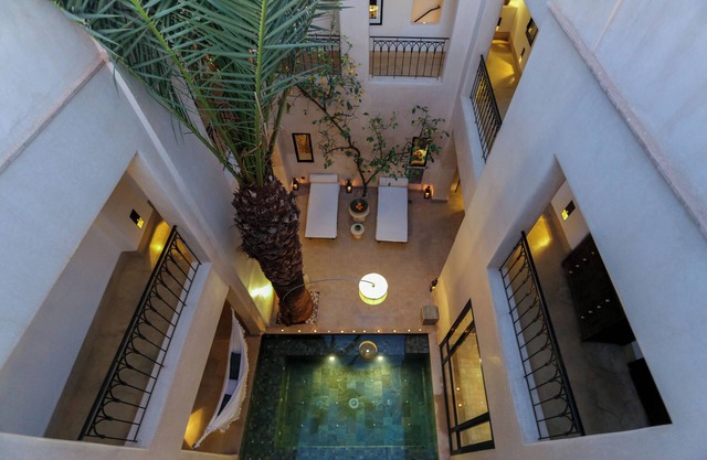 Architect-designed Riad close to the Secret Garden, for rent as a whole with private pool