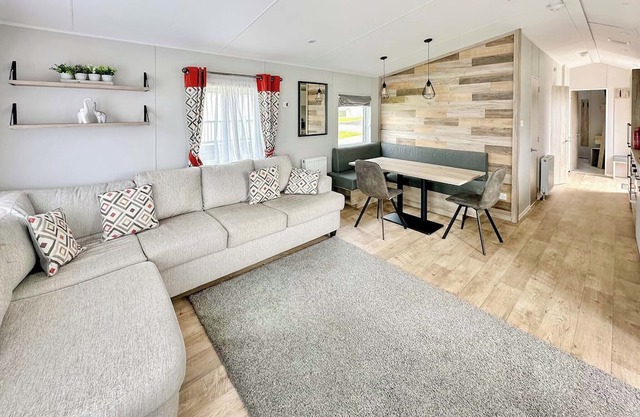 Astoria Caravan Pet Friendly Decking