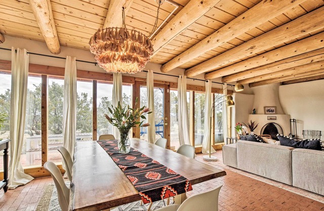 Authentic Santa Fe Adobe Home w/Desert Views