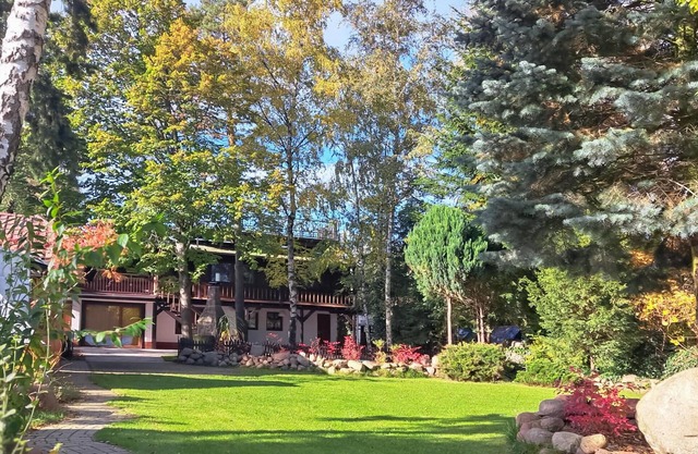 Awesome home in Boruja with lake view