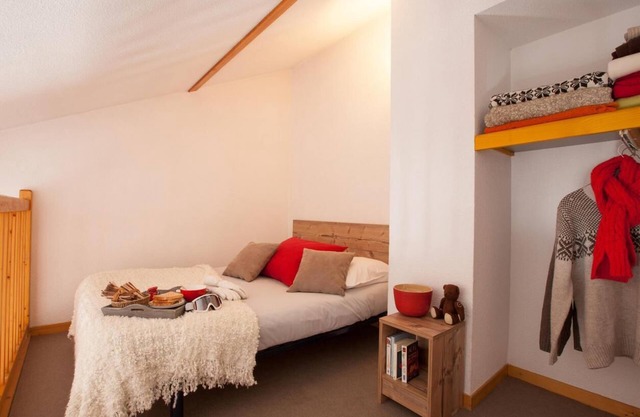 Balcony, parking, tv, ski locker, 25m², Val Cenis