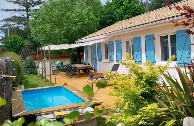 BASSIN D'ARCACHON Quiet single-storey house in Audenge
