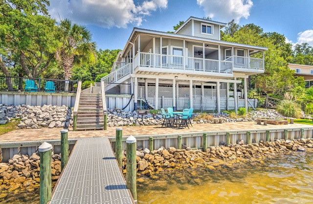 Bayfront Niceville Getaway w/Private Dock!