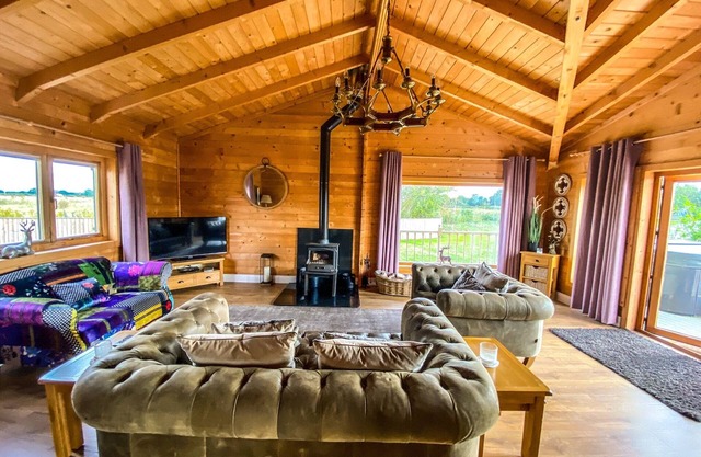 Beautiful 3-Bed Luxury Private Lodge in York