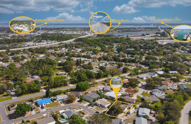 Beautiful Cocoa house close to beaches and Port