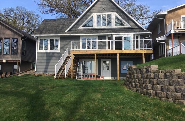 Beautiful home on quiet and family oriented Spirit Lake with fantastic sunsets!