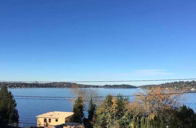 Beautiful Lake Washington View Unit w/ Free Parking