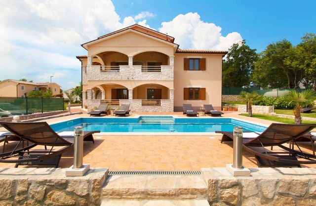 Beautiful modern villa in a small village near the sea