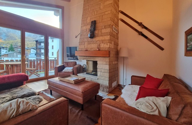 Beautiful penthouse apartment in the centre of Saas-Fee in Haus Serac