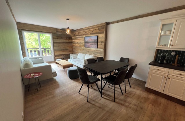 Beautiful Samoëns apartment 72m2 mountain view, terrace and garage