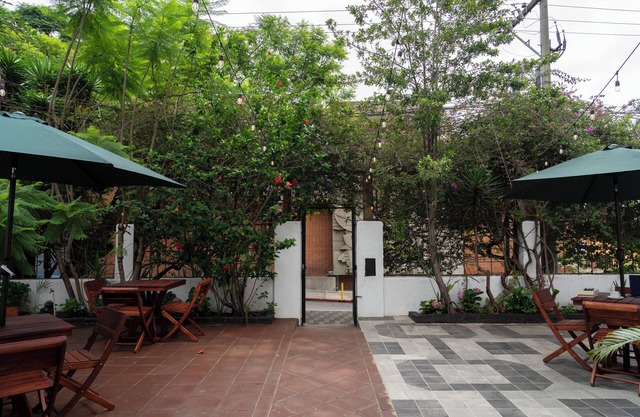bed in shared dorm Rio Hostel in Guatemala City Zone 4, pedestrian streets.