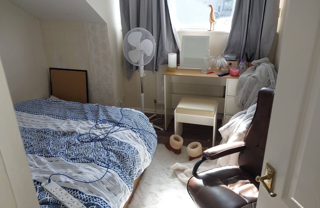 Bedroom in quiet costal village