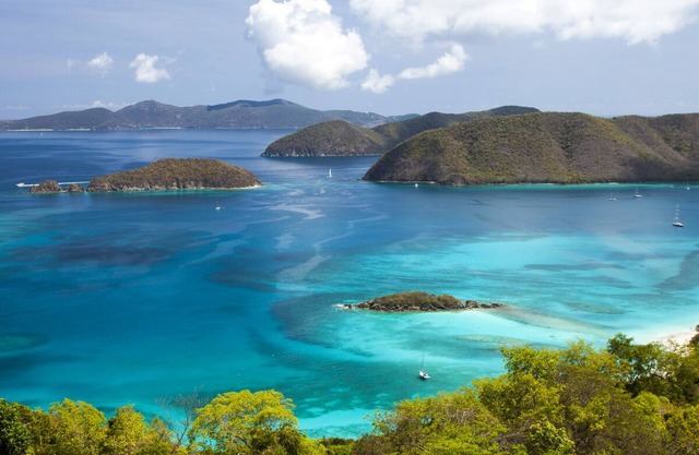 BEST VIEWS AND PRIVACY ON ST. JOHN CINNAMON HILL VILLA