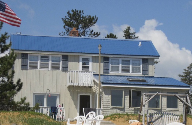 Big Traverse Bay Beach House. Book now for fall!!