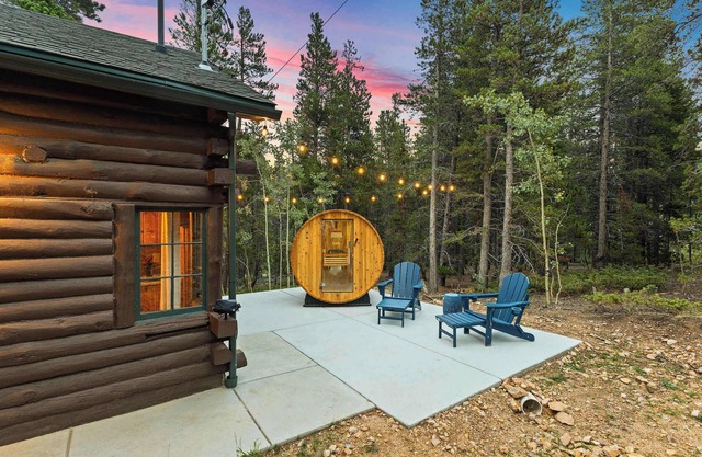 Black Bear Cabin- Barrel Sauna, Grill, DVD Player!