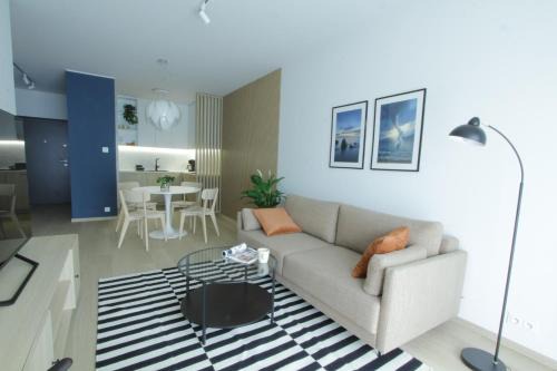 Blue apartment strict center