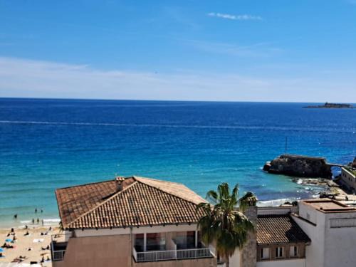 Blue loft sea view