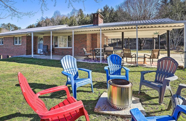 Blue Ridge Mountain Escape w/ Hot Tub, Grill!