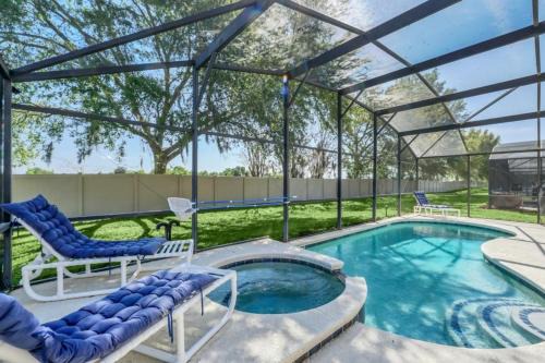 Blue Spa Private Pool Home With Game Room! villa
