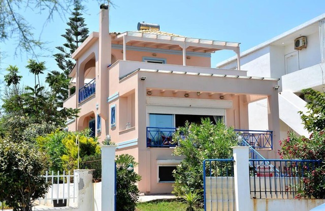 Blue View of Korinthian bay villa in Lecheo