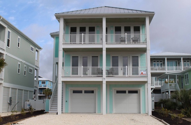 BRAND NEW HOME, PRIVATE POOL, partial ocean view, steps to beach!
