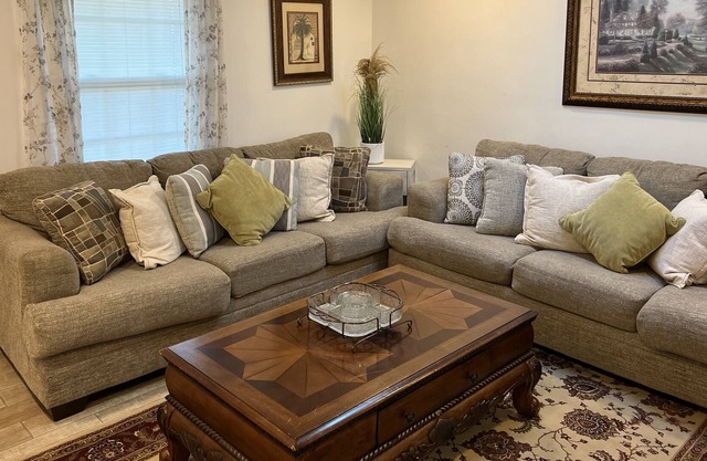 Brick House Brick House is a beautifully remodeled 5-bedroom 2-bathroom home..