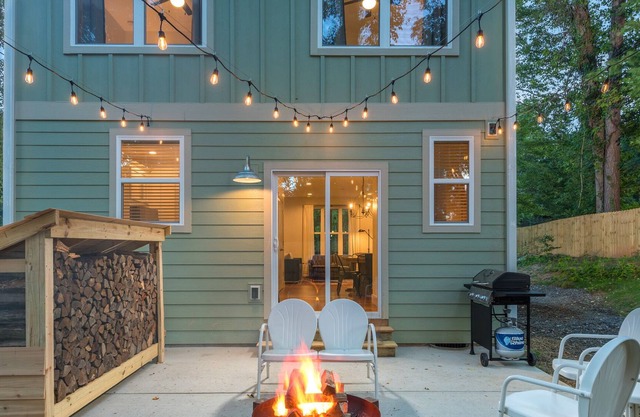 Bright and Modern West Asheville Cottage