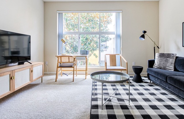 Bright South SF 1BR w/ W/D, Gym, Pool, next to BART and TJ, by Blueground