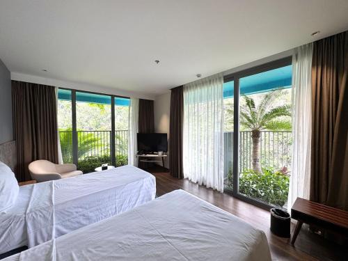 Căn hộ 2 ban công view núi view biển tại Cát Cò 2