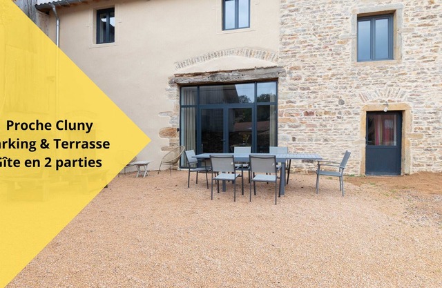 Cabana & Le Gîte de Jalogny - Proche Cluny