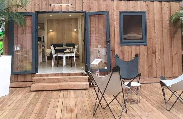 Cabane Glamping 22m² (2 bedrooms) - without bathroom 5 people