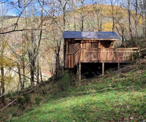 Cabane octogone sauvage - Octogonia, Ardèche