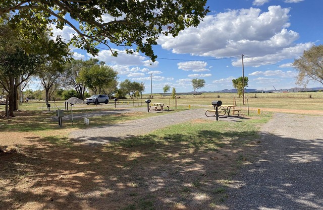 Camp at the foothills of Wichita Wildlife Refuge & Mountains.