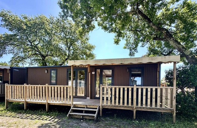 Camping Le Braou * - Mobile Home 4 Rooms 6 People Air Conditioned + TV