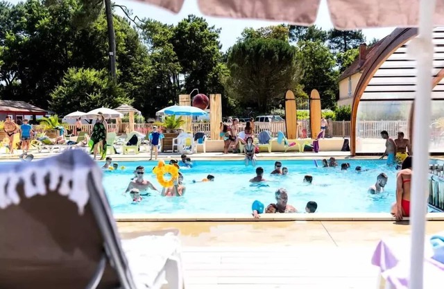 Camping Le Soleil des Landes * - Comfort Mobile Home 3 rooms 4/6 people air-conditioned