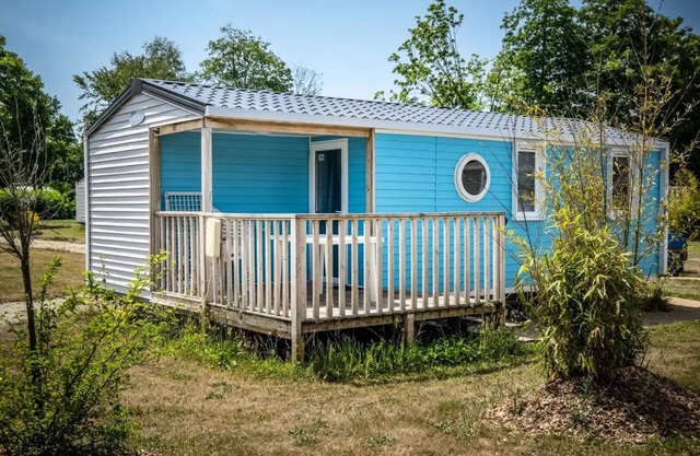 Camping maeva Respire Le Domaine de Mesqueau * - Mobile Home SIMPLY O'hara 4 Rooms 6 People + TV