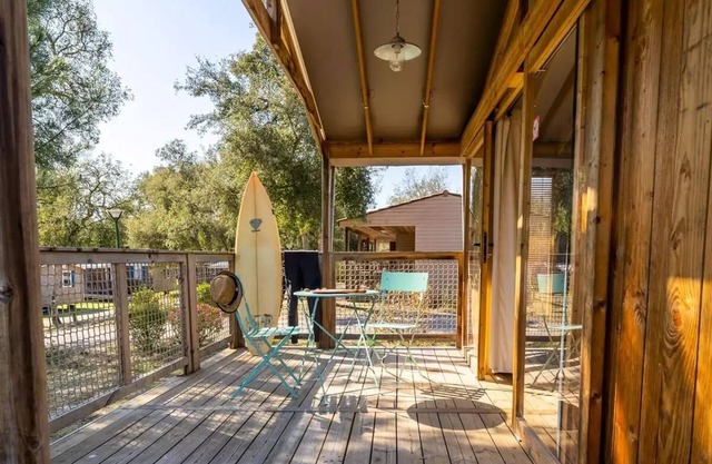 Camping Nature L'Airial* * - SAFARI Lodge 5 people