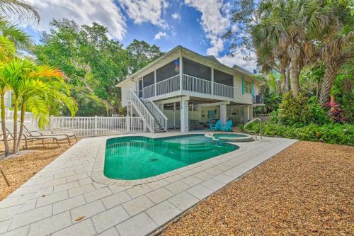 Canal-front Gem with Pool and Hot Tub in Anna Maria